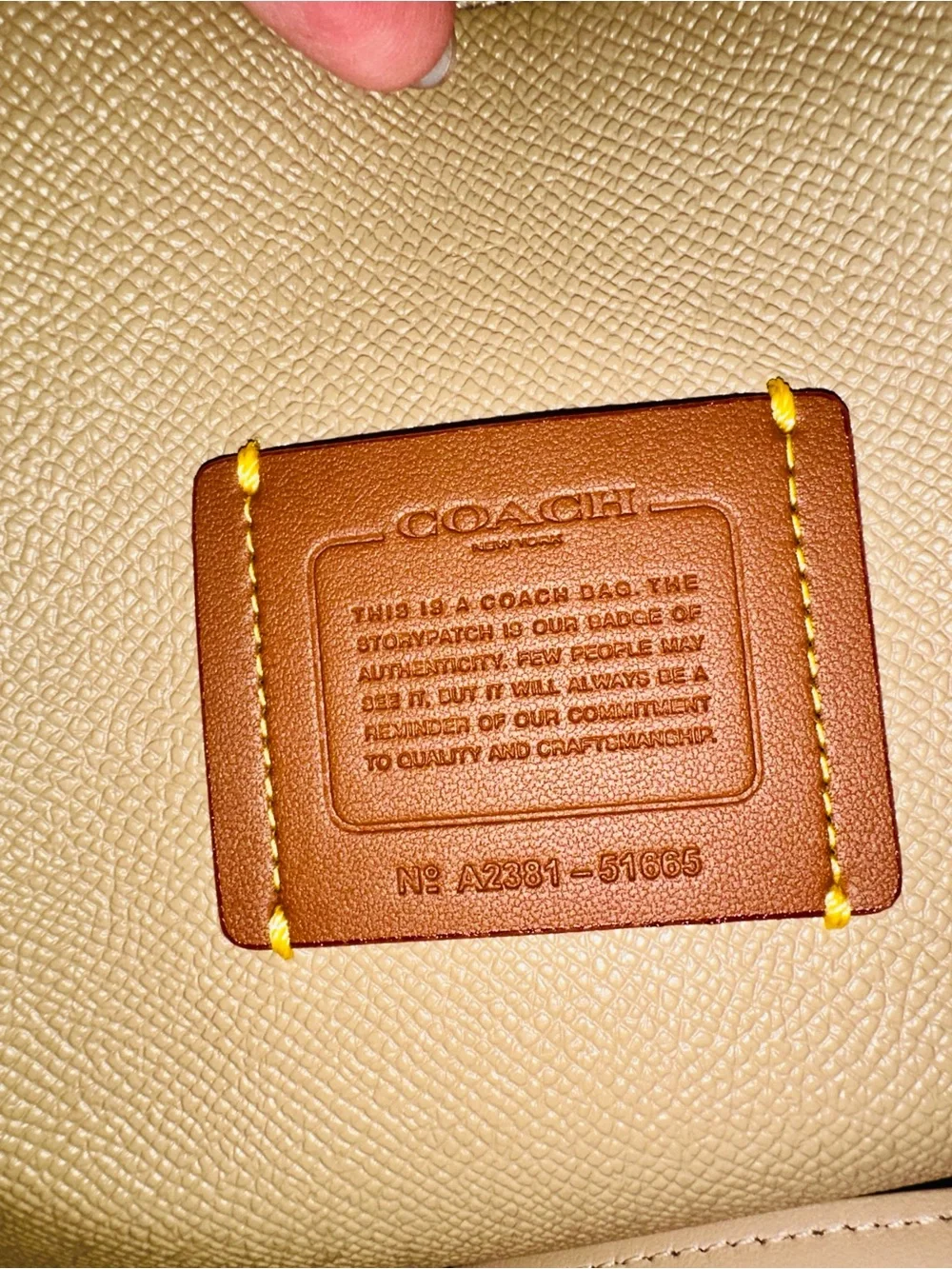 Coach sophisticated timeless